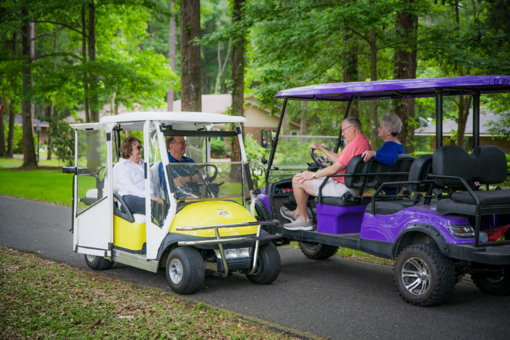 senior living golf cart