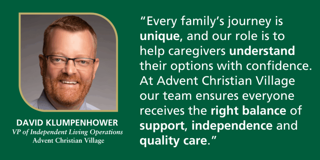 Assisted Living vs. Skilled Nursing | Advent Christian Village