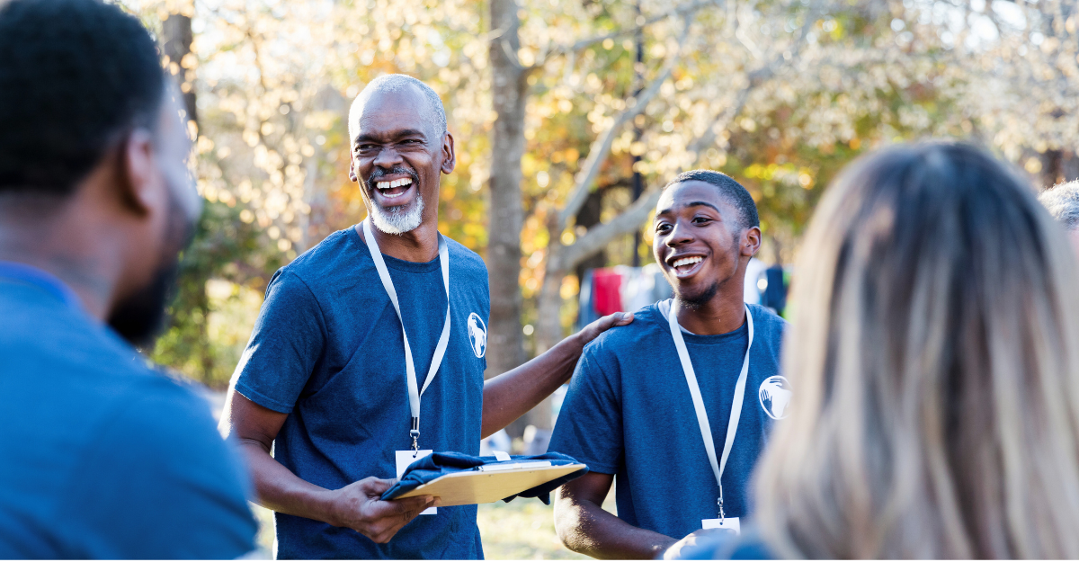 A group of volunteers, just one type of job for retirees