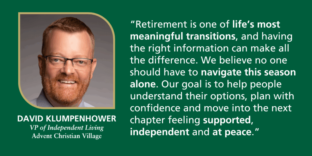 Resources for Retirement Planning Advent Christian Village